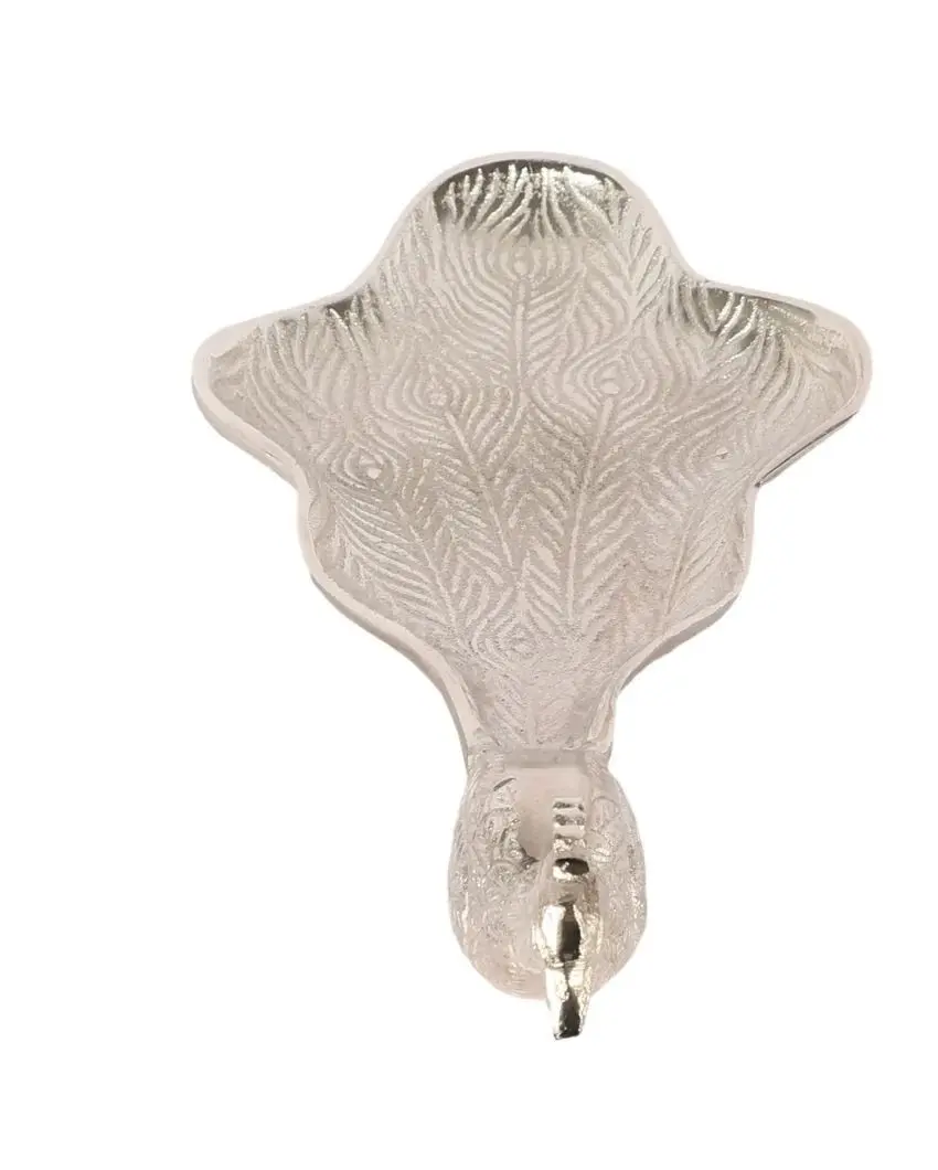 Silver Leaf Wall Hanging — Handcrafted Export Product by NXTGENEXPORTS, Moradabad